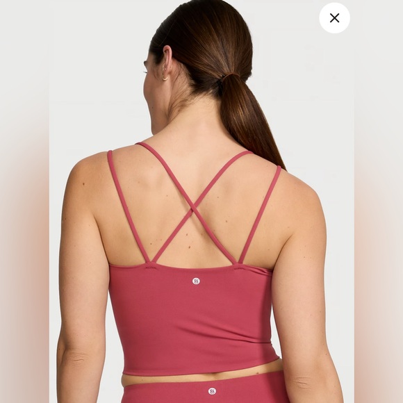 NWT VS Elevate Corset Tank Top, Deep Rose, XS - Picture 2 of 9